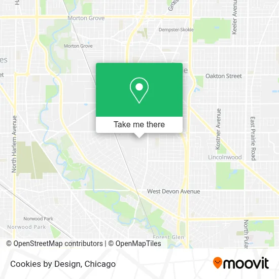 Cookies by Design map