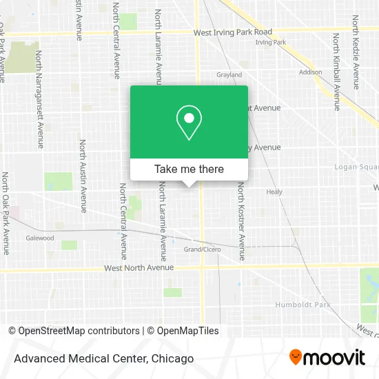 Advanced Medical Center map