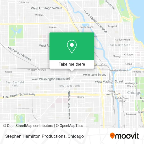 Stephen Hamilton Productions map