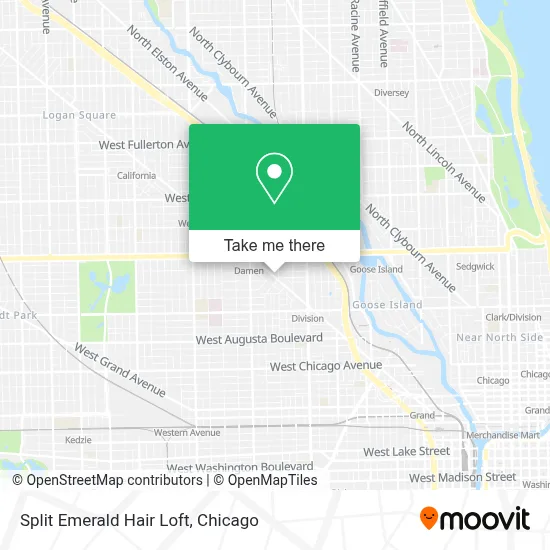 Split Emerald Hair Loft map