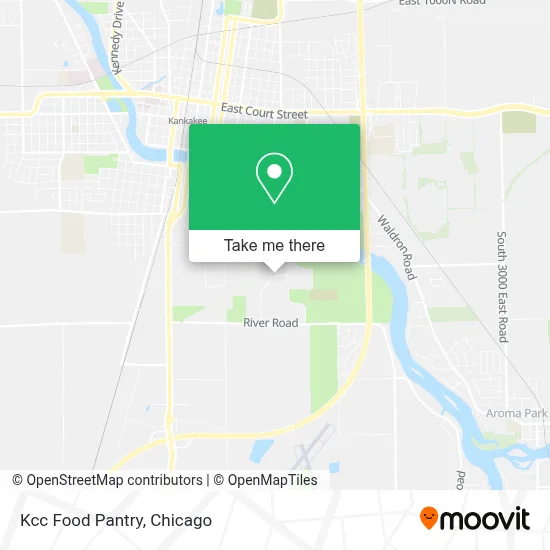 Kcc Food Pantry map