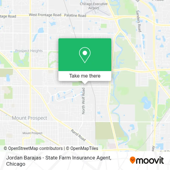 Jordan Barajas - State Farm Insurance Agent map