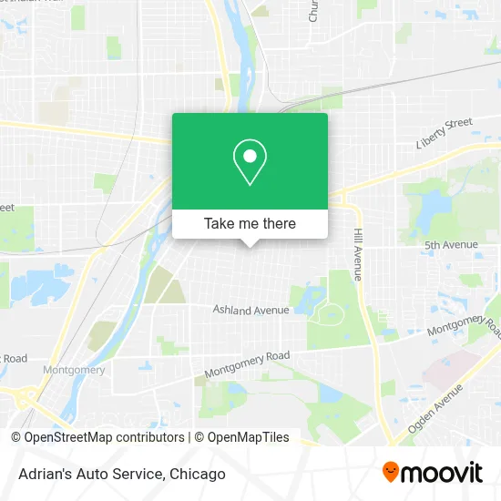 Adrian's Auto Service map