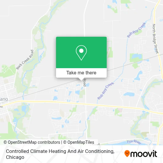 Controlled Climate Heating And Air Conditioning map