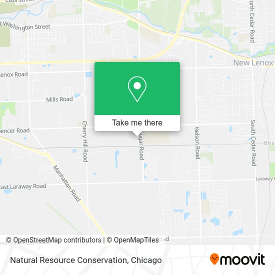 Natural Resource Conservation map