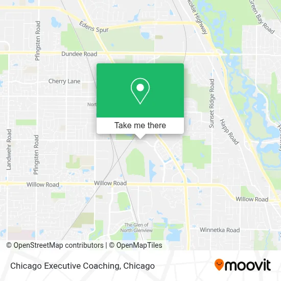 Chicago Executive Coaching map