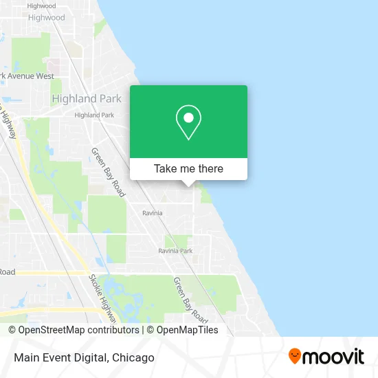 Main Event Digital map