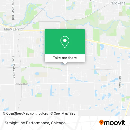 Straightline Performance map