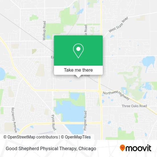 Good Shepherd Physical Therapy map