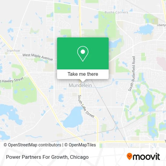 Power Partners For Growth map