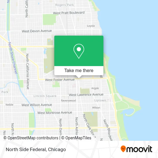 North Side Federal map