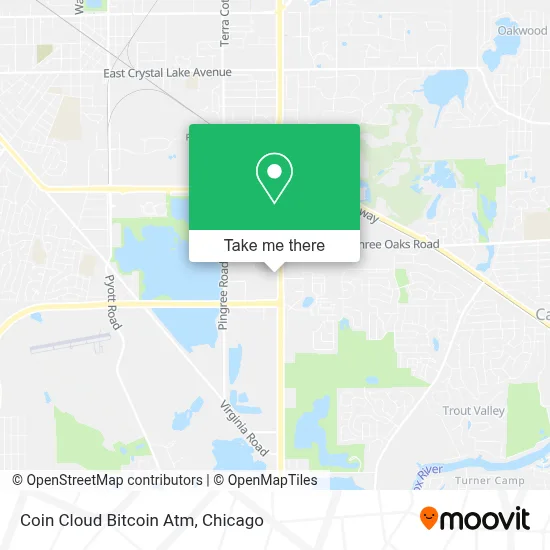 Coin Cloud Bitcoin Atm map