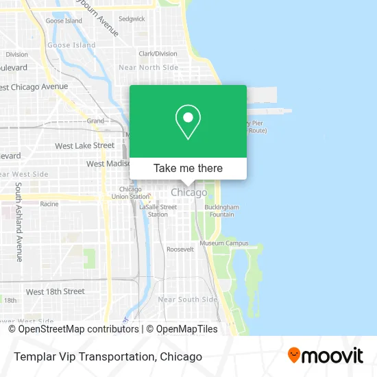 Templar Vip Transportation map