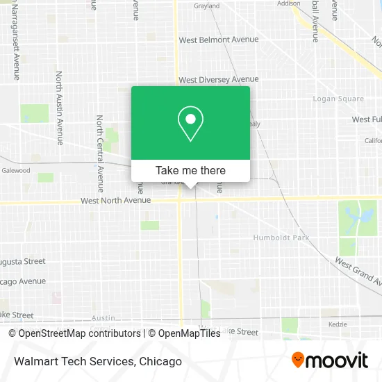 Walmart Tech Services map