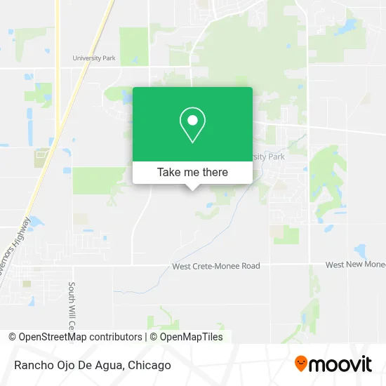 Rancho Ojo De Agua map