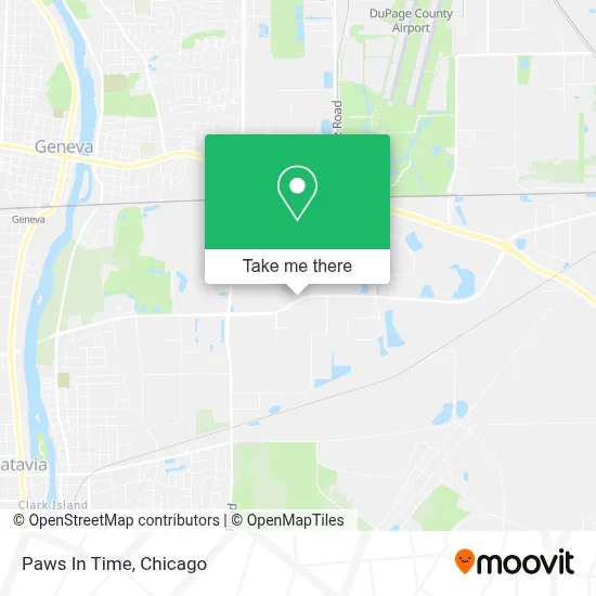 Paws In Time map