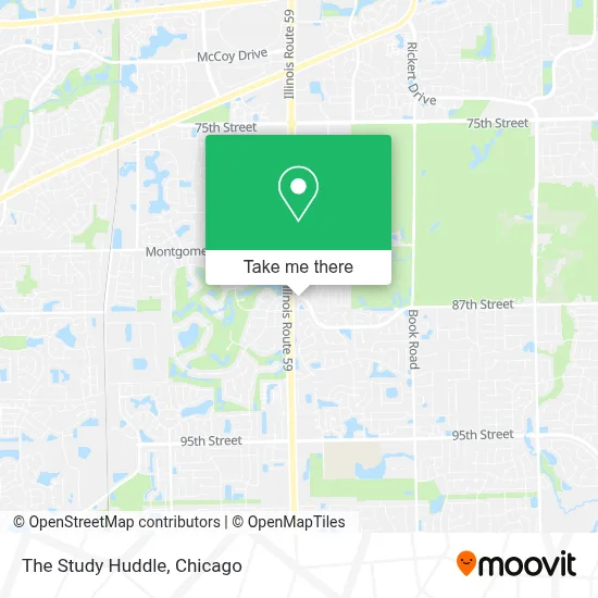 The Study Huddle map