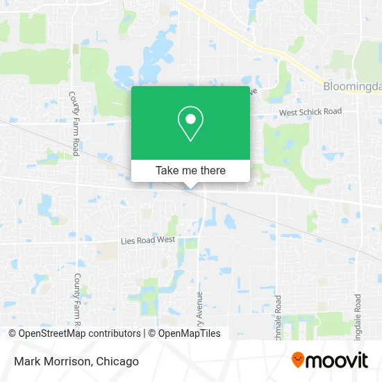 Mark Morrison map