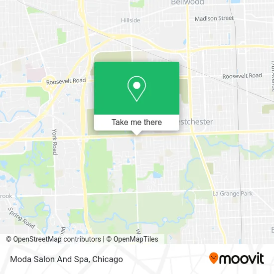 Moda Salon And Spa map