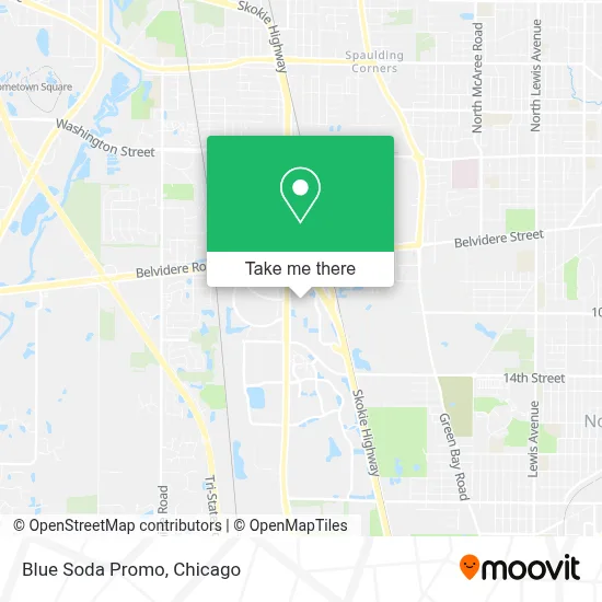 Blue Soda Promo map