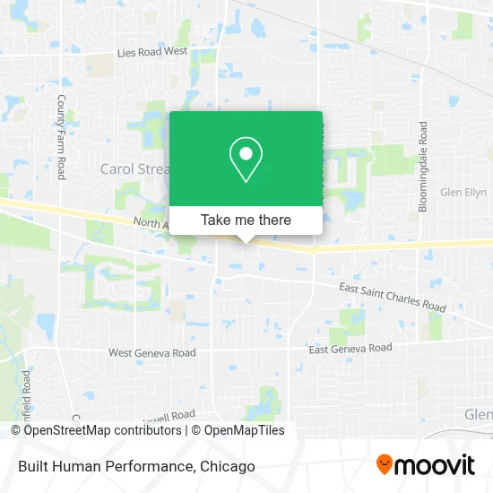 Built Human Performance map