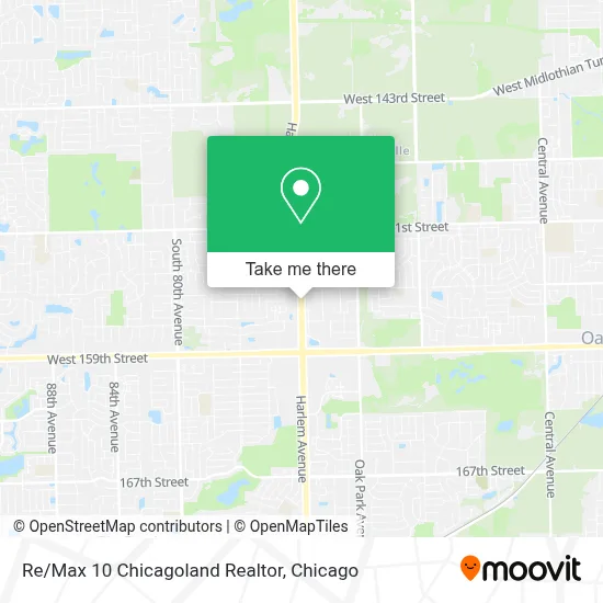 Re/Max 10 Chicagoland Realtor map