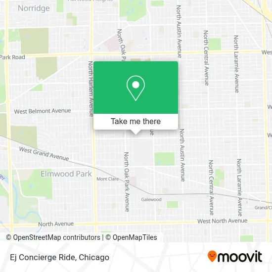 Ej Concierge Ride map