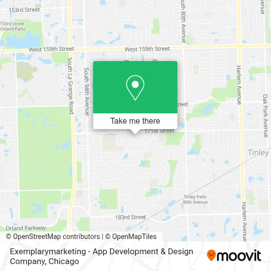Exemplarymarketing - App Development & Design Company map