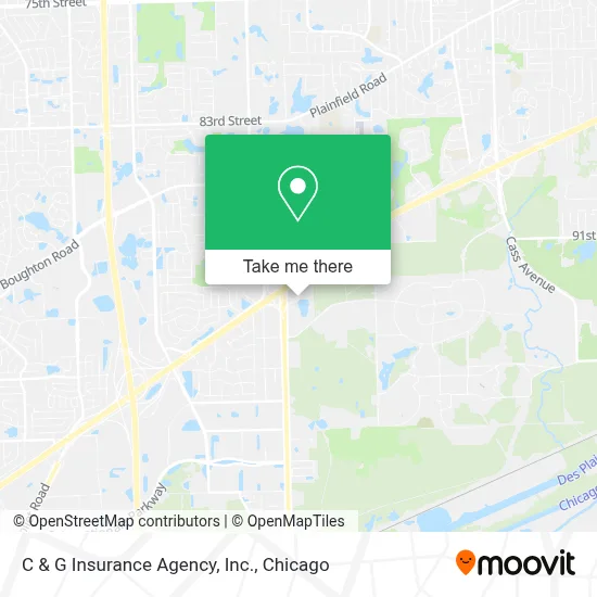 C & G Insurance Agency, Inc. map