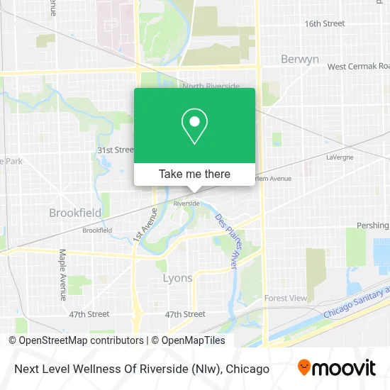 Next Level Wellness Of Riverside (Nlw) map