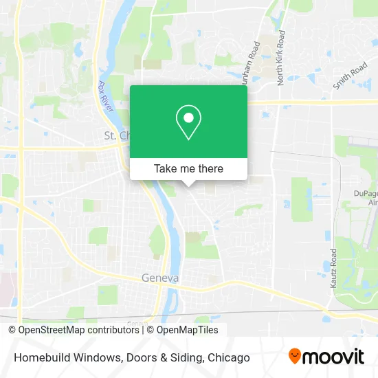 Homebuild Windows, Doors & Siding map