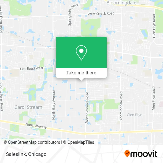 Saleslink map