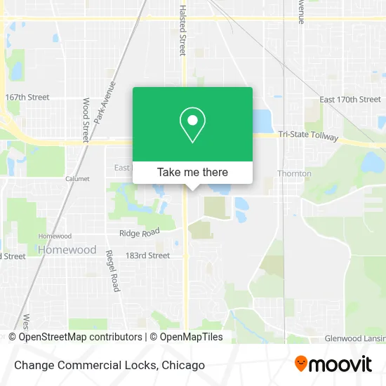 Change Commercial Locks map