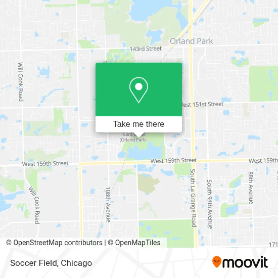 Soccer Field map