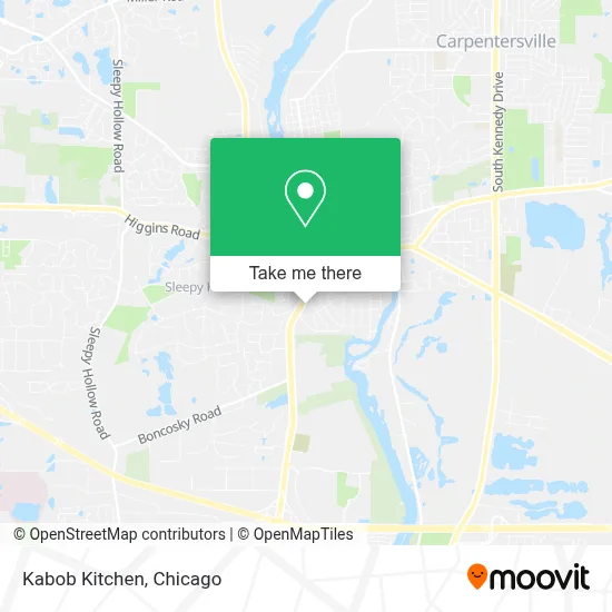 Kabob Kitchen map