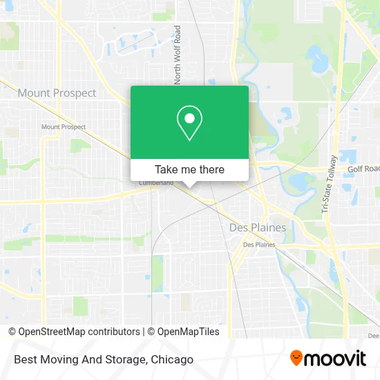 Best Moving And Storage map