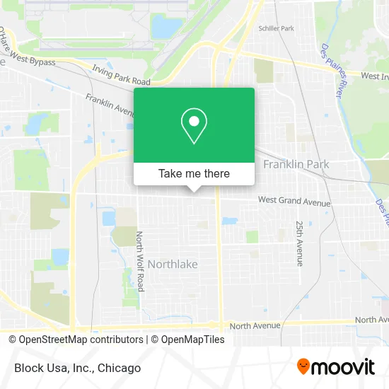 Block Usa, Inc. map