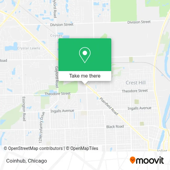 Coinhub map