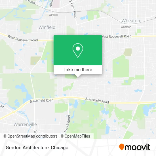 Gordon Architecture map