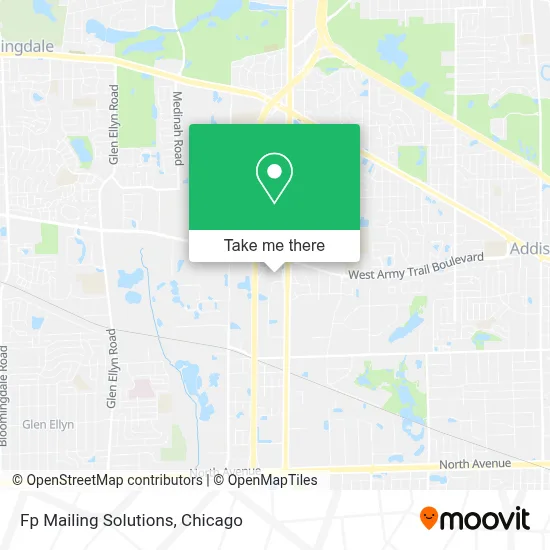 Fp Mailing Solutions map