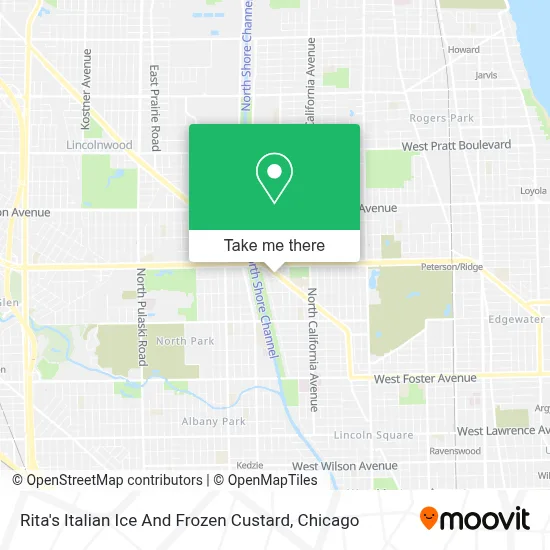 Rita's Italian Ice And Frozen Custard map