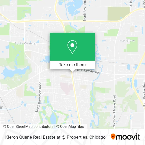 Kieron Quane Real Estate at @ Properties map