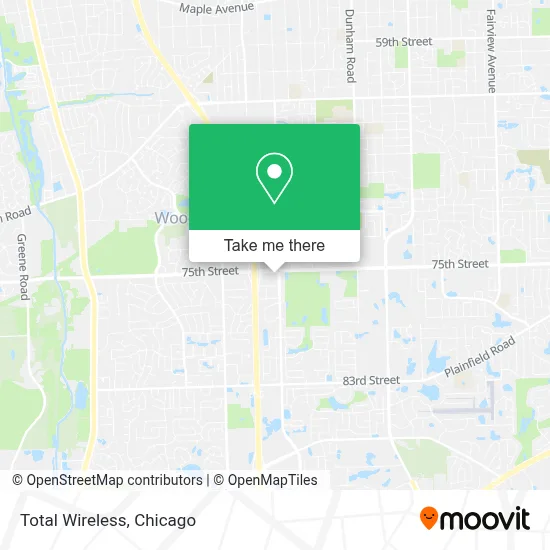 Total Wireless map