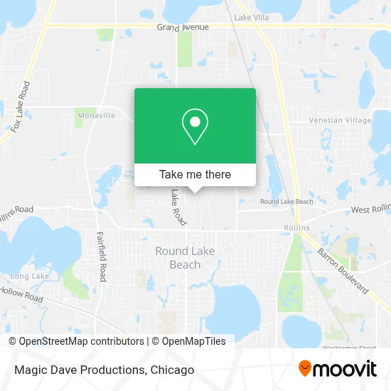 Magic Dave Productions map
