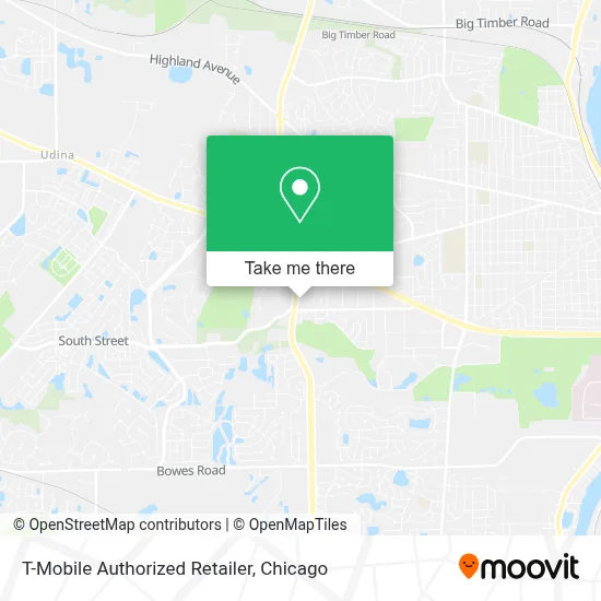 T-Mobile Authorized Retailer map