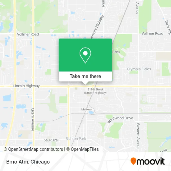 Bmo Atm map