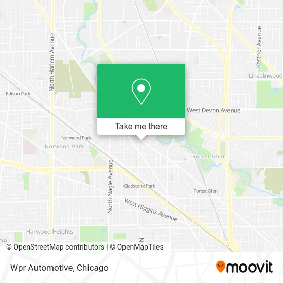 Wpr Automotive map