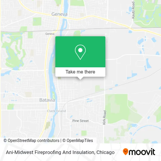 Ani-Midwest Fireproofing And Insulation map