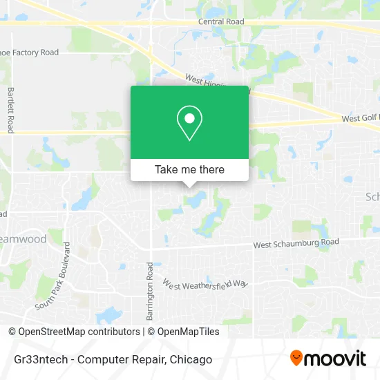 Gr33ntech - Computer Repair map