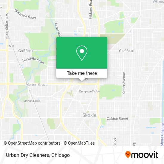 Urban Dry Cleaners map